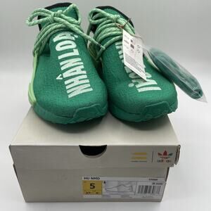 Adidas Pharrell X NMD Core Green GY0089 Men’s Size 5